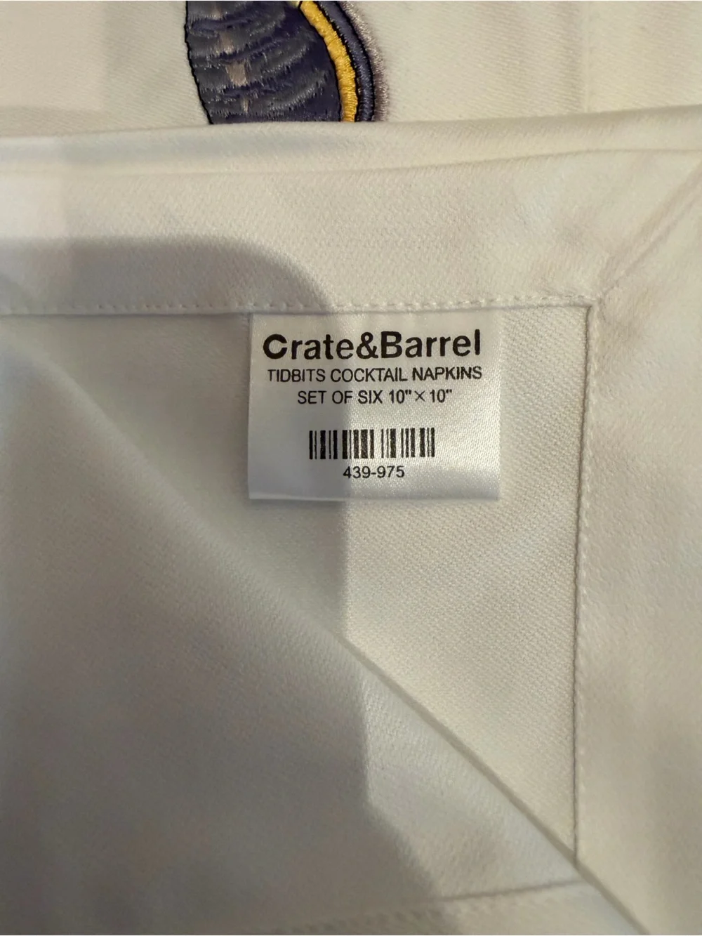 2 Boxes VTG Crate & Barrel Tidbits Cocktail Napkins NIB Set 12 Nancy Green MCM